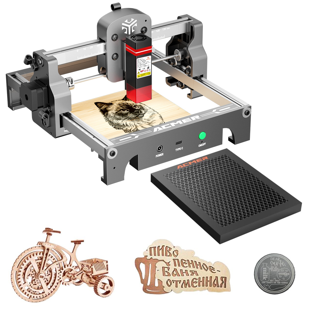 Mesin Pengukir Laser Portabel  - Mini Laser Engraver Cnc Router ulasan dan harga