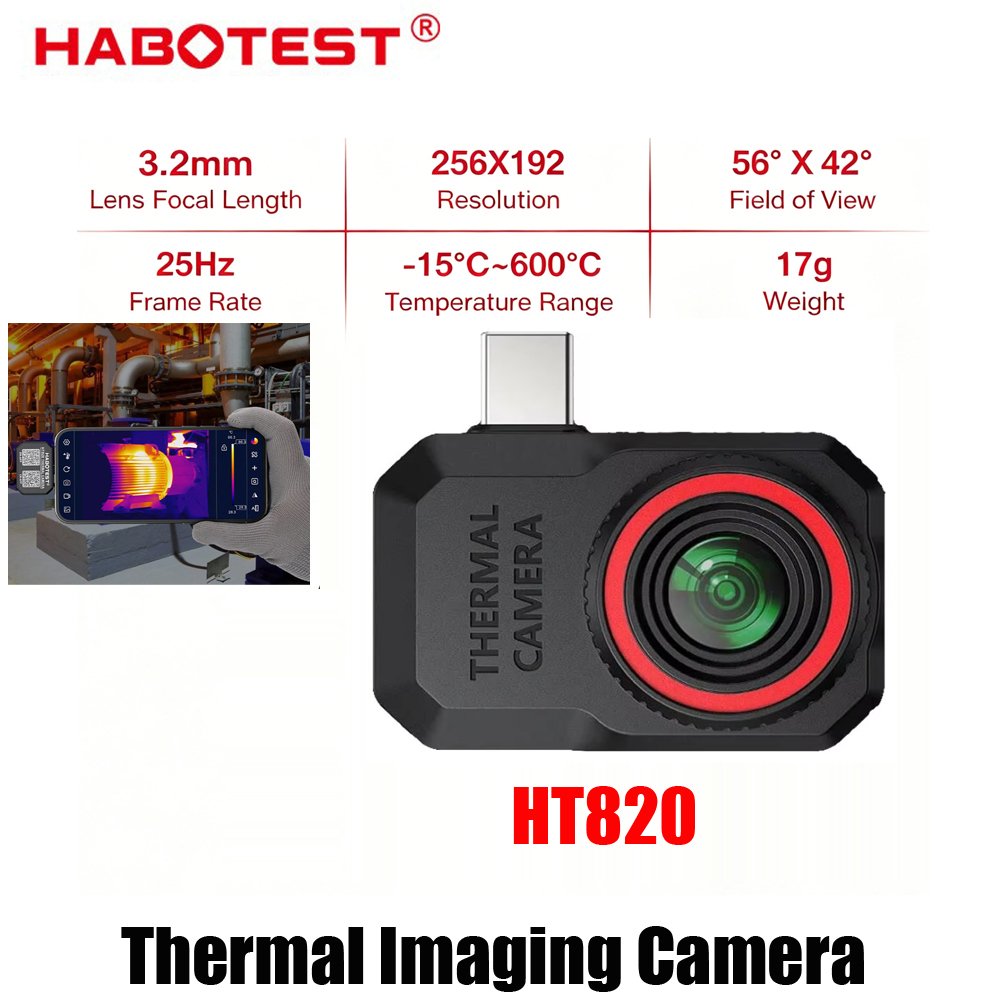 Kamera Termal Ponsel HABOTEST  - Thermal Imaging Camera Pcb Repair ulasan dan harga