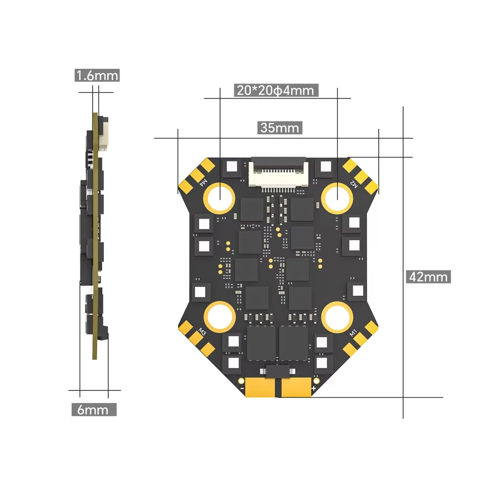 iFlight Borg Mini F7, Pengontr - Fpv Flight Controller F7 Stack 60A ulasan dan harga